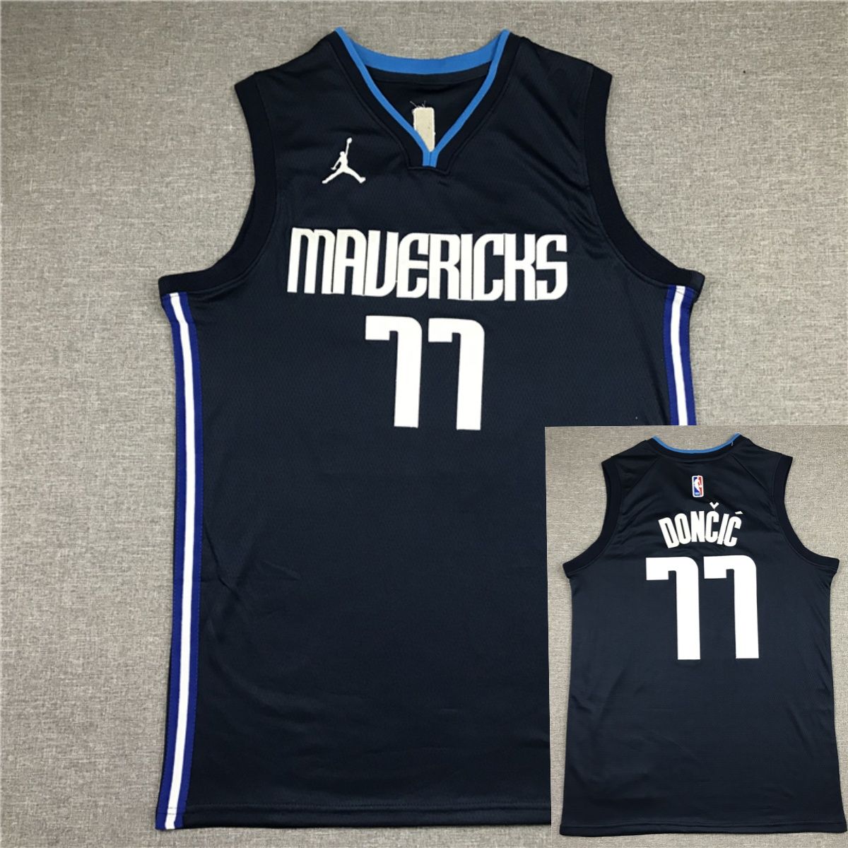 Форма баскетбольная NBA Jerseys Luka Doncic #77 Dallas Mavericks Баскетбольный жилет спортивная рубашка