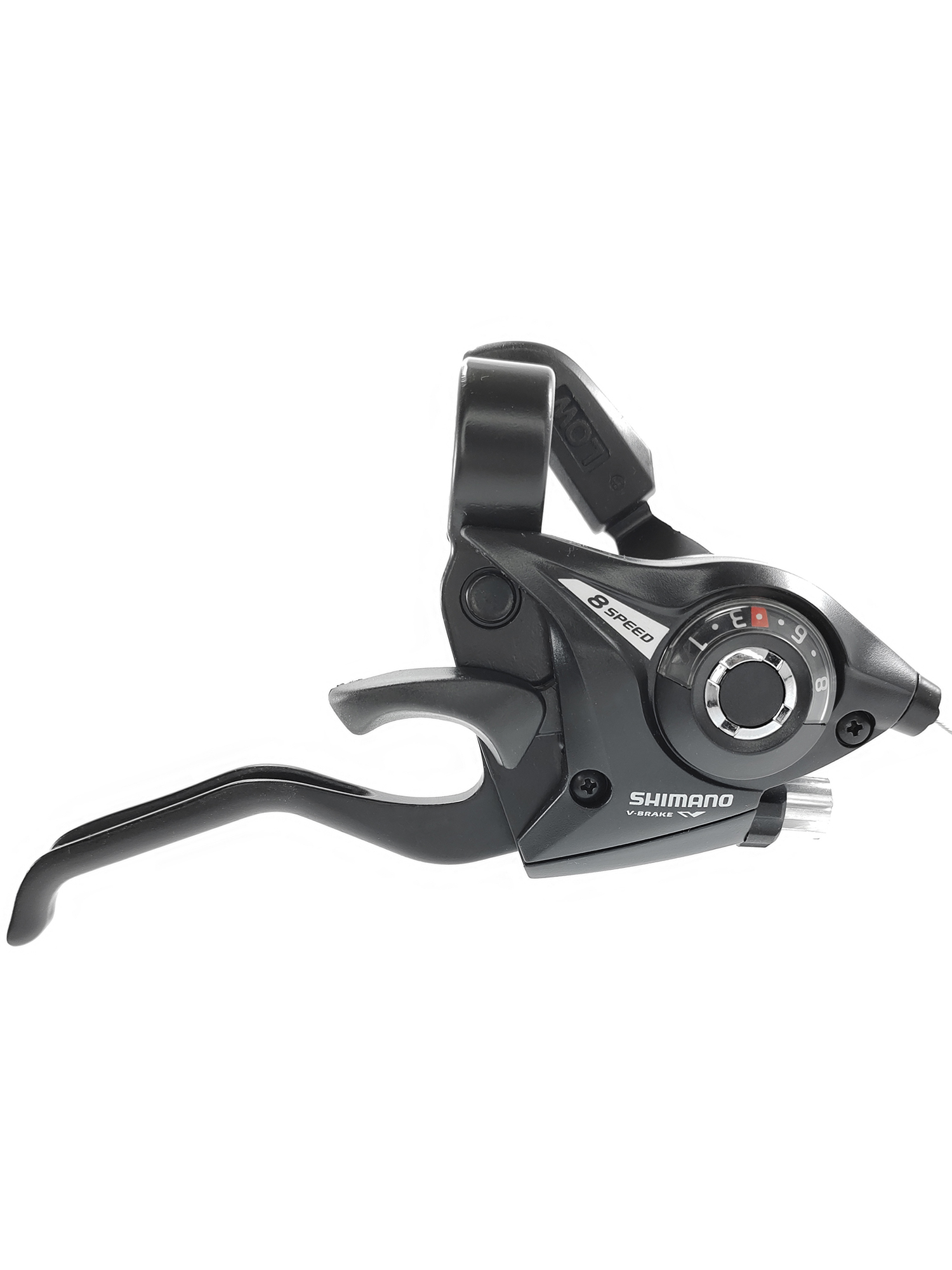 Shimano Шифтер ручка тормоза ST-EF51, 8 скоростей, под 2 пальца, под правую руку, трос 205 см — Товары для велоспорта — фото 2