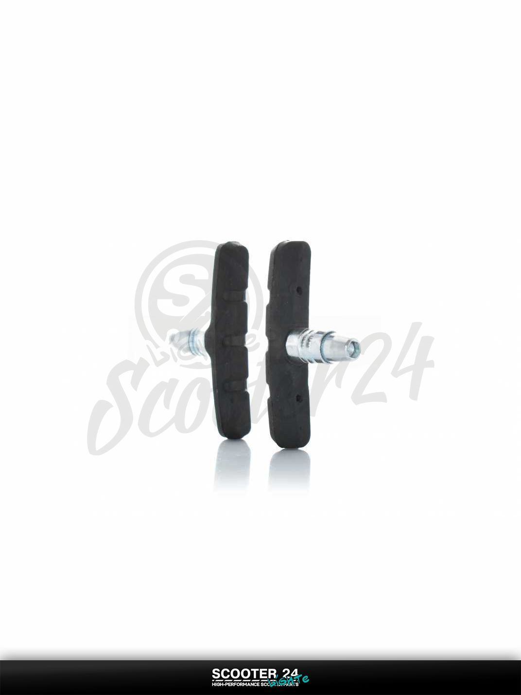 Колодки тормозные вело V-brake 2шт, регулировка шестигранником #ZP-002