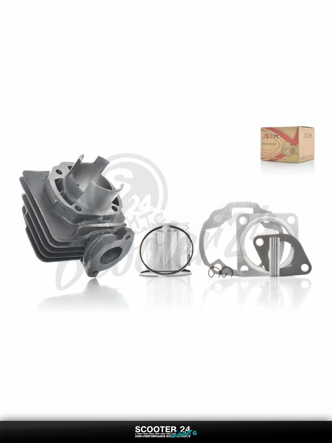 Поршневая группа (ЦПГ) в сборе D 44 мм 65 кубов / на скутер Suzuki Address 50 кубов Sepia / Сузуки Аддресс / Сепиа ЗЗ AD тюнинг