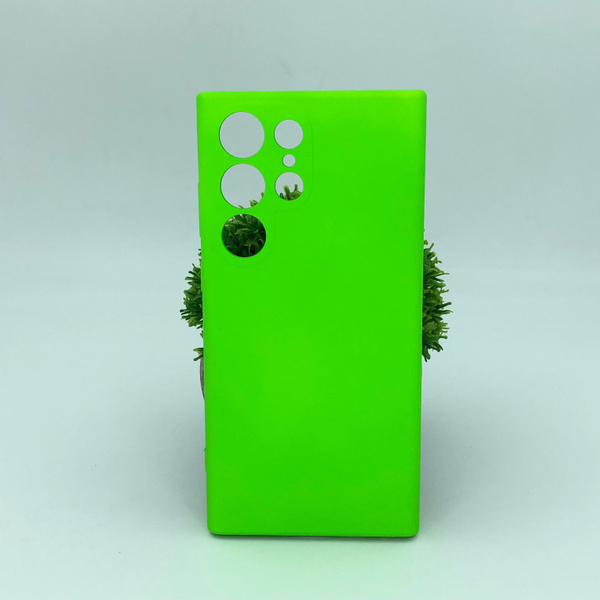 Samsung Galaxy S23 ULTRA плотный силиконовый чехол с Soft-touch ...