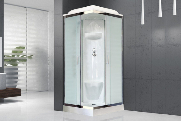 Душевая кабина Royal Bath 80х80х217 см, Низкий поддон арт RB80HP6-WC-CH ...