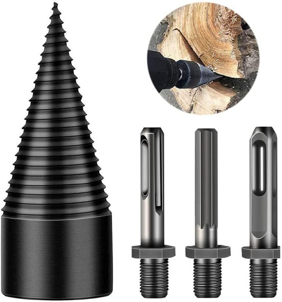 Сверло конусное со съемным конусом для раскалывания древесины 42MM ...