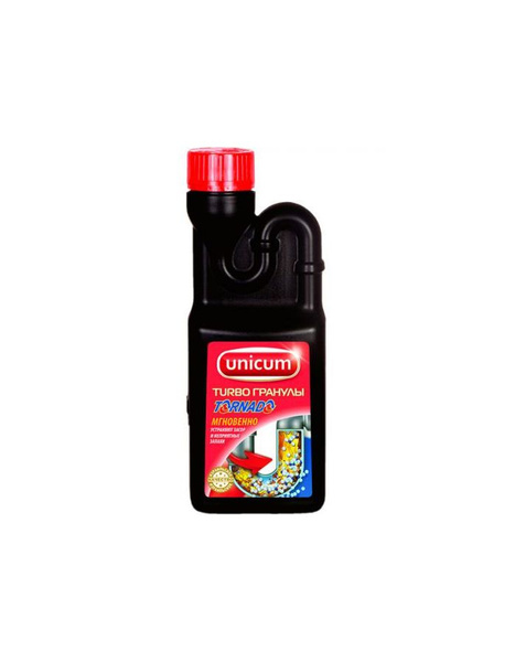 Unicum Средство гранулированное для удаления засоров Tornado, 600 г, 1 ...