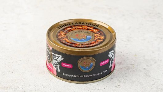 Тунец (скипджек) салатный натуральный, 185 г, 4 шт - купить с доставкой ...