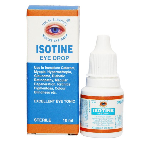 Глазные капли Айсотин / Isotine Eye Drop Jagat Pharma капли для глаз ...