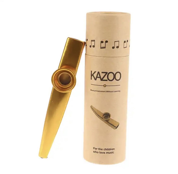 Музыкальный инструмент Kazoo/ Казу/Музыкальный духовой инструмент с ...