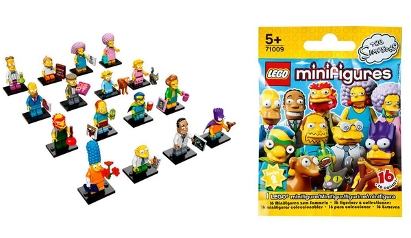 Минифигурки ЛЕГО "Симпсоны - полный комплект" LEGO Simpson Minifigures ...