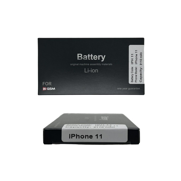 Батарейка, аккумулятор iPhone 11 (3110мАч ORIG CHIP) 05GSM - купить с ...