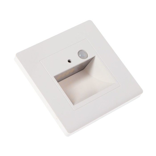 Встраиваемый светильник, для лестницы, датчик движения, 1,5 Вт, 60 Лм ...