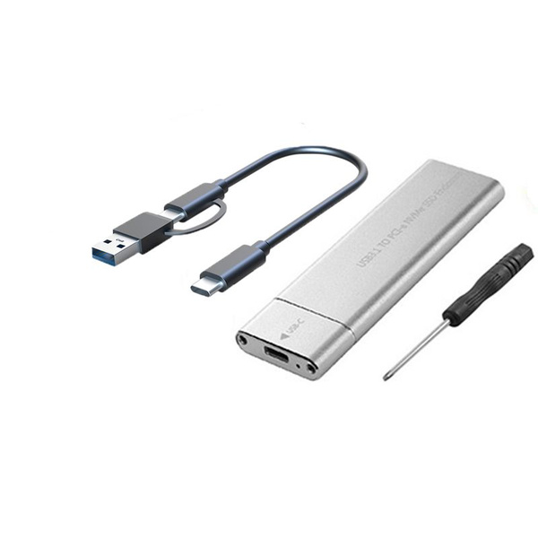 Внешний корпус для накопителей M.2 NVMe TYPE-C USB 3.1. Коробка. Чехол ...