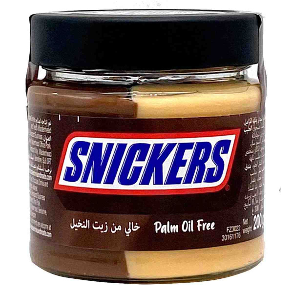 Шоколадная паста Snickers (Великобритания), 200 г - купить с доставкой ...
