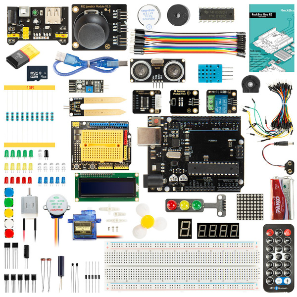 Arduino UNO R3 Analogue Kit Набор для начинающих, инструкции для ...