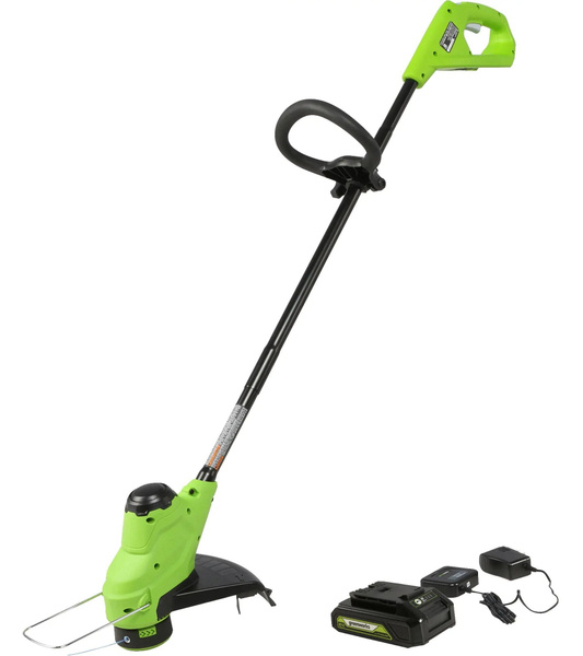 Триммер аккумуляторный Greenworks G24LT25K2, 24 В, 25 см, 1x АКБ 2 Ач ...