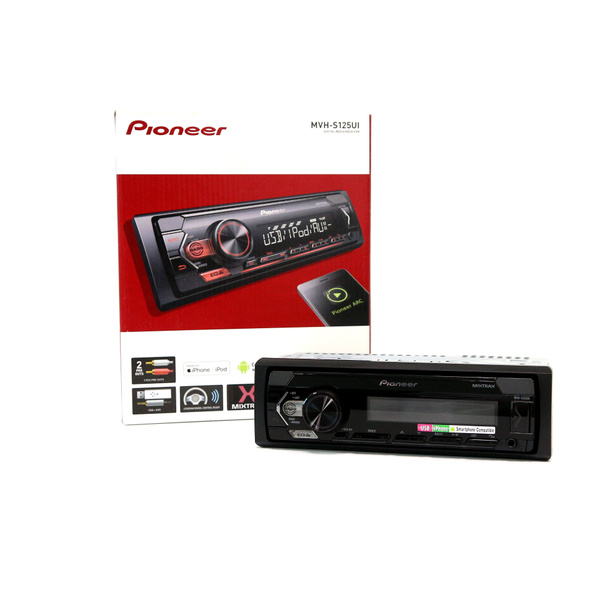 Магнитола Pioneer MVH-S125UI 1din Flash1 DIN - купить в интернет ...
