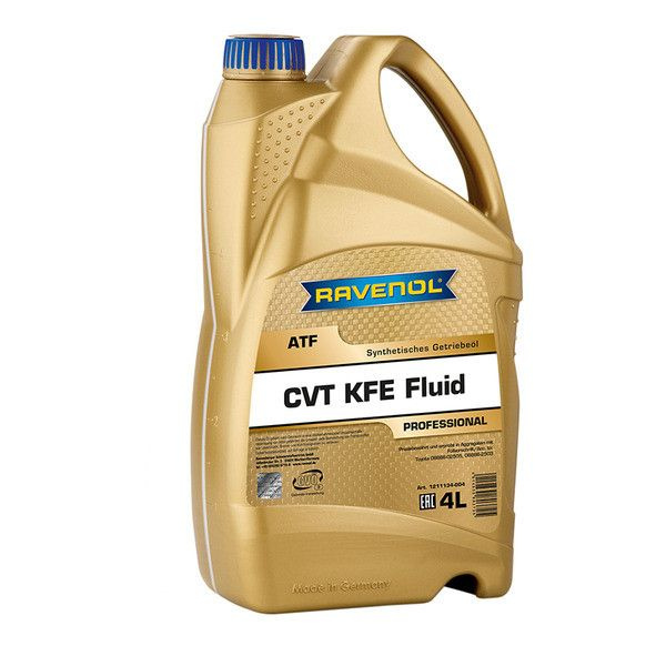 Масло трансмиссионное RAVENOL CVT KFE Fluid синтетическое 4л - купить ...