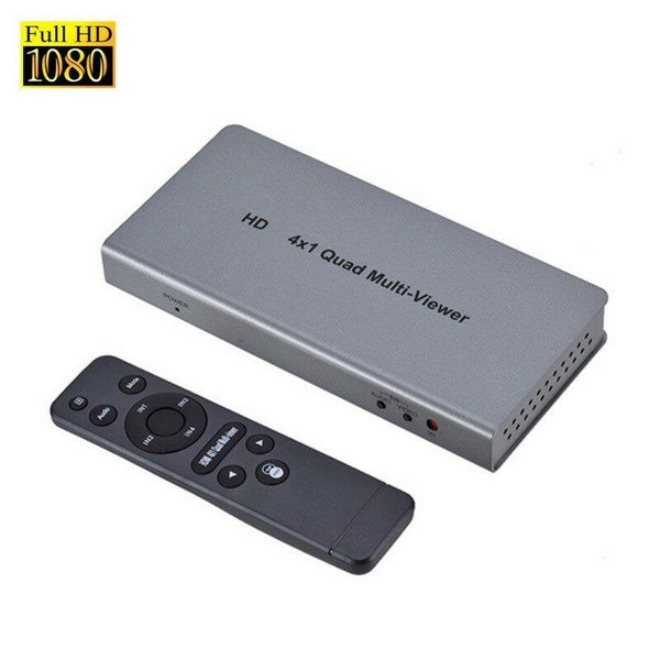 HDMI-квадратор 4 входа/1 выход, 1080p/60Hz (ORIENT HS0401QMV) - купить ...