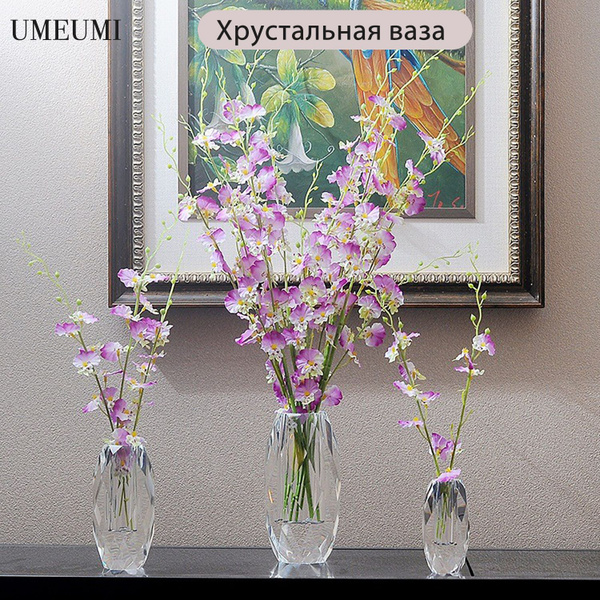 Легкая роскошь Хрустальная ваза, украшение офиса, гостиной - купить ...