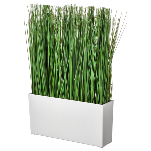 Купить Искусственные цветы IKEA (ИКЕА) 42 см, 1 шт, цвет зеленый по ...