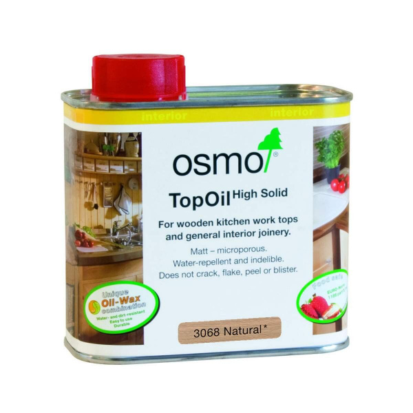 Osmo масло с твердым воском для мебели и столешниц topoil