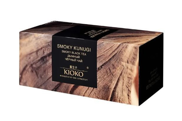 Kioko Чай чёрный дымный Smoky Kunugi, 100 г - купить с доставкой по ...
