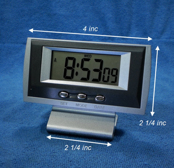 Часы автомобильные электронные "NAKO-NA-238A". Будильник, секундомер ...