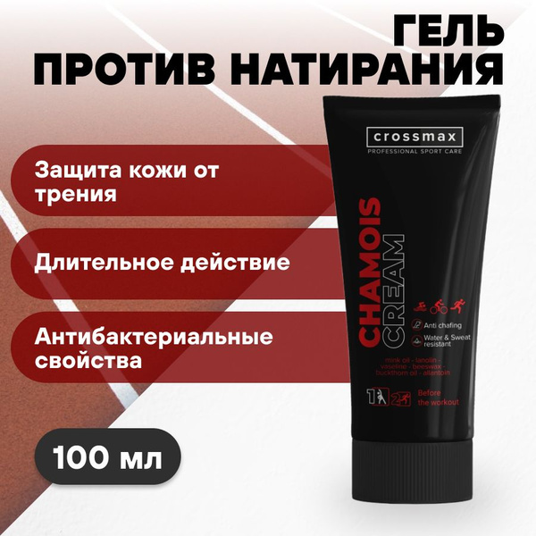 Защитный крем гель от натирания между ног, бедер CROSSMAX для ...
