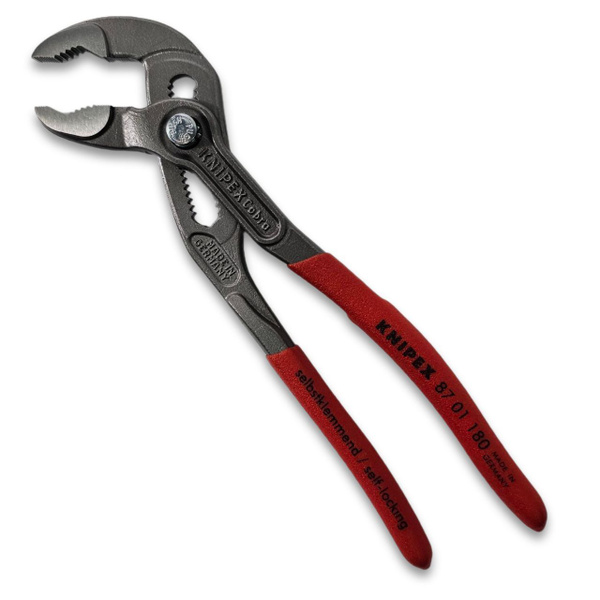 Клещи переставные KNIPEX COBRA KN-8701180 универсальные, с фиксатором ...