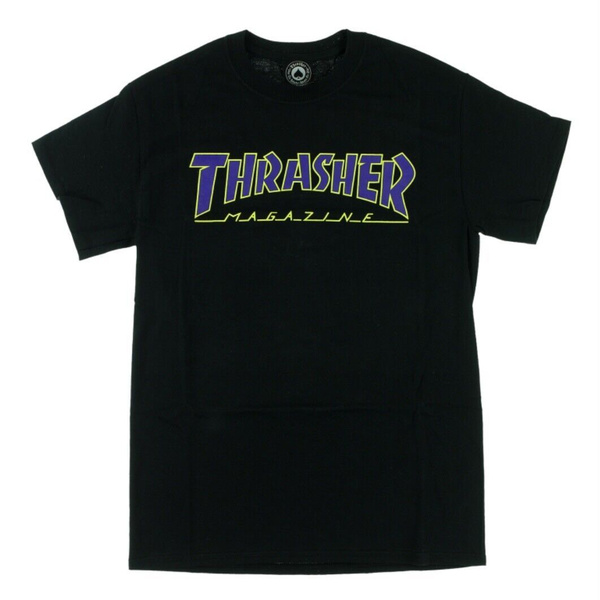 Футболка THRASHER, размер 52, цвет черный - купить по выгодной цене в ...
