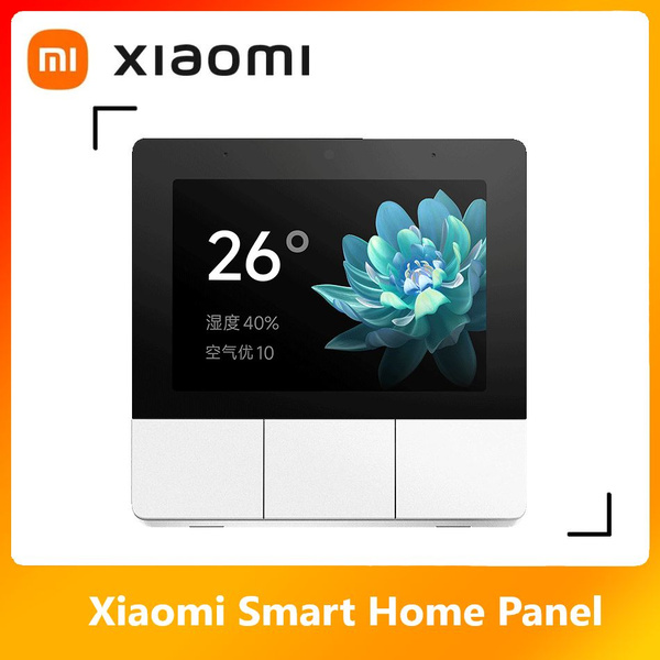 Панель умного дома Xiaomi 3,32-дюймовый сенсорный экран Bluetooth Mesh ...