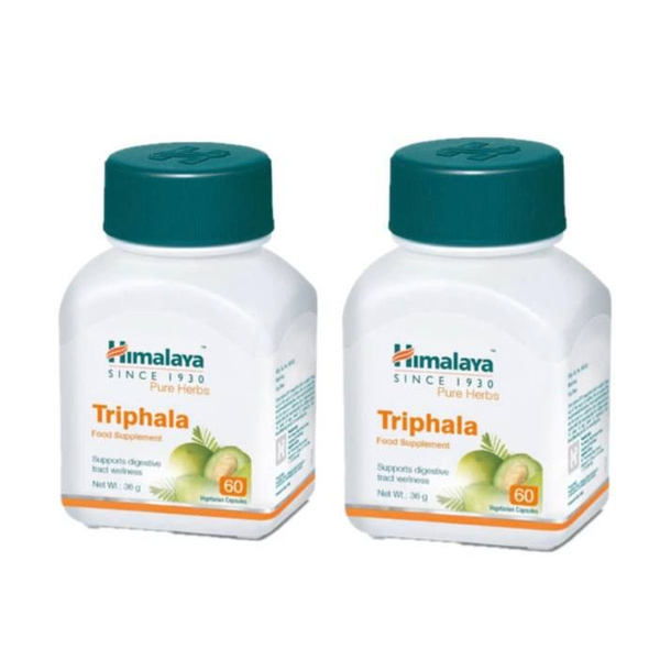 Трифала Хималая 2 шт (Triphala Himalaya Herbals) для очищения организма ...