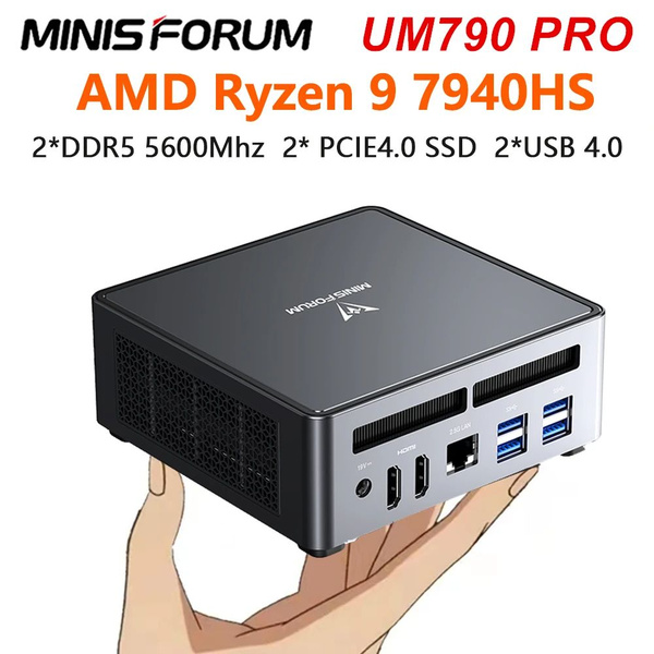 Купить компьютер MINISFORUM um790 pro, по низкой цене: отзывы, фото ...