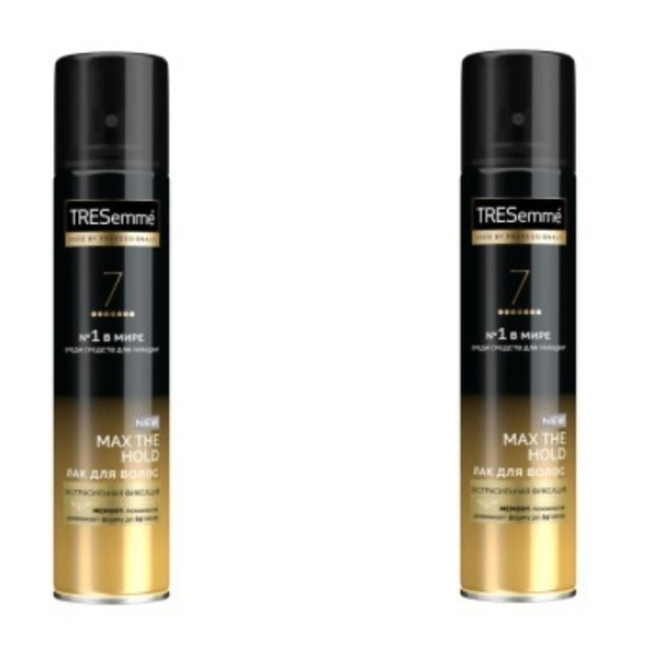 Tresemme Лак для укладки волос экстрасильная фиксация, 250 мл, 2 уп ...
