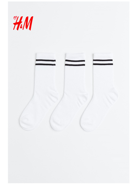 Носки H&M Basic, 3 пары - купить с доставкой по выгодным ценам в ...