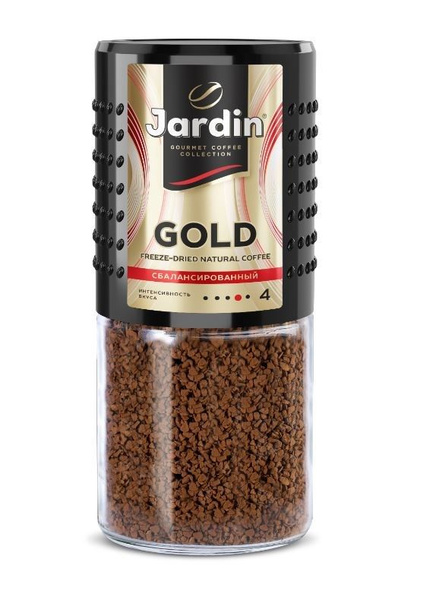 Jardin Кофе растворимый Gold сублимированный, 190 г - купить с ...