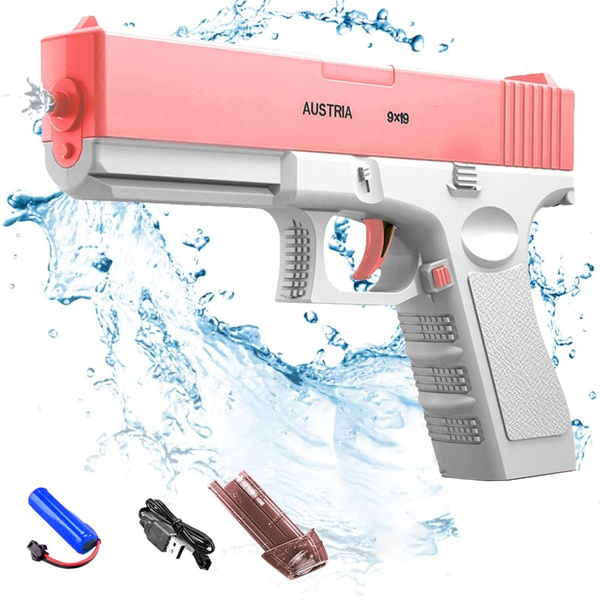 Водяной пистолет Glock electric burst-пороховой с 1 магазином - купить ...