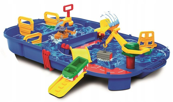 Водный трек Aquaplay - Игровой набор - Водная дорожка в чемодане 85 х ...