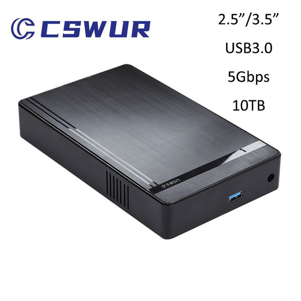 Бокс для внешнего жесткого диска 2.5/3.5" SATA HDD/SSD, корпус для ...