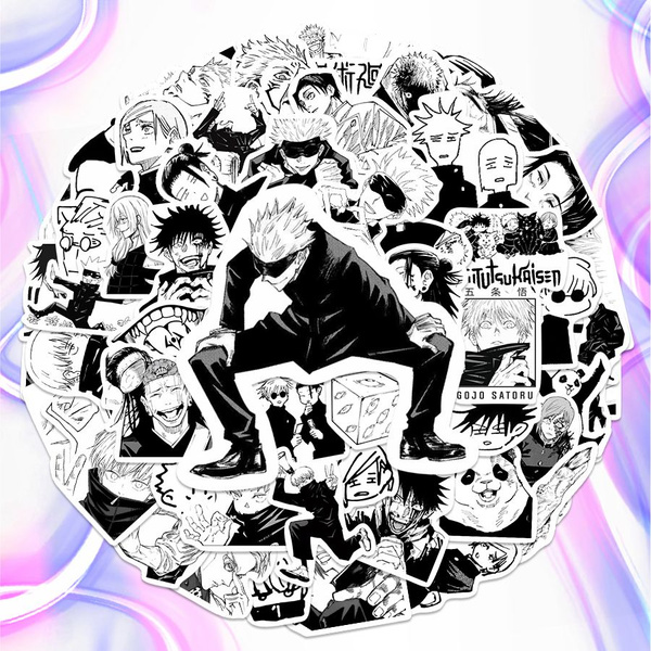 Наклейки, аниме Магическая битва, Stickeria, для творчества и декора ...