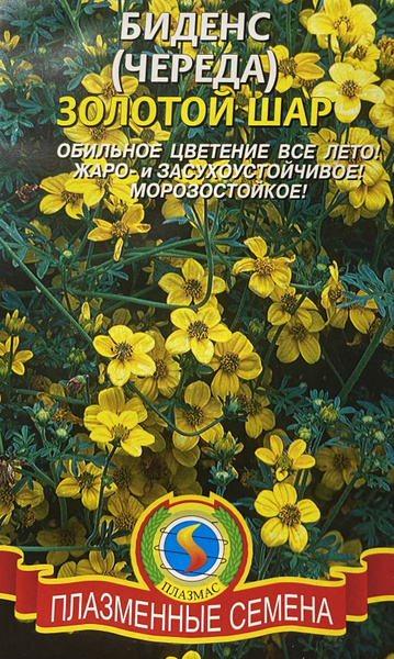 Ромашка, Биденс Плазменные семена Биденс Золотой шар - купить по ...