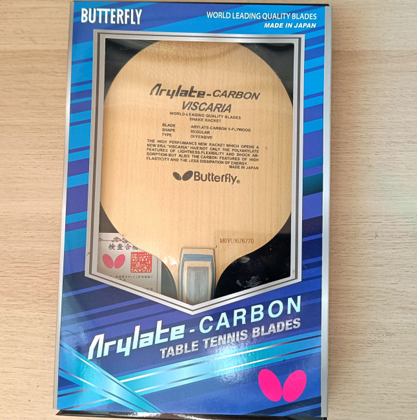 Основание для настольного тенниса Butterfly viscaria Arylate carbon ALC ...