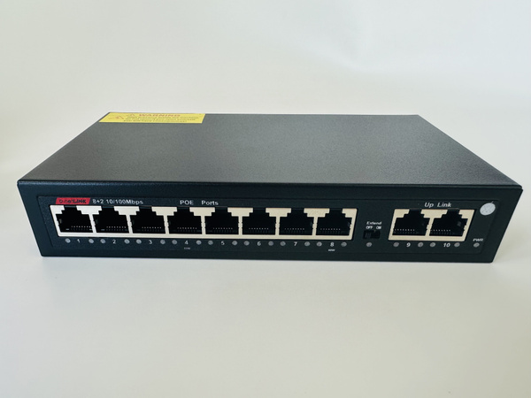 Коммутатор POE B125X (8POE 100mb+2POE Uplink 100 mb) - купить по ...