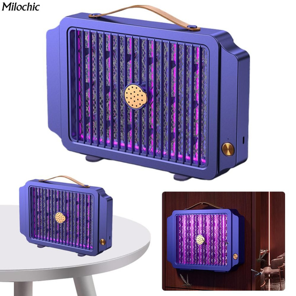 Электрический УФ-убийца мух, 1200 мАч, USB-перезаряжаемая ловушка для ...