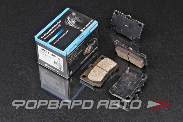 KASHIYAMA Kолодки тормозные задние LEXUS gs300, gs350, gs430, gs450h, gs460, gx470, is350, is250 /06