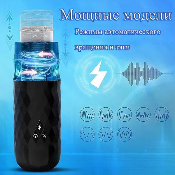 Имитатор вагины Вращающийся выдвижной мужской мастурбатор - купить с ...