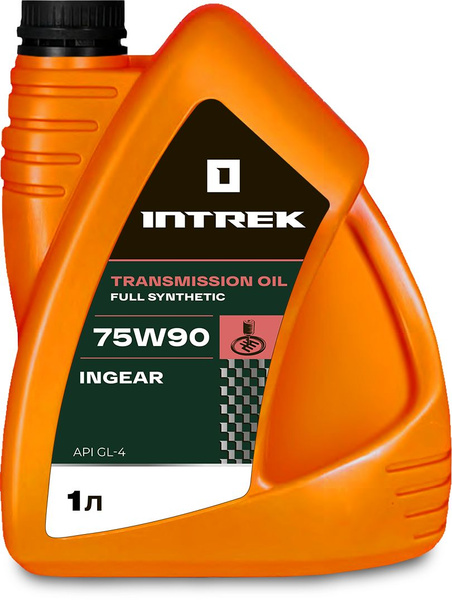 Масло трансмиссионное 75W90 GL-4 син. INGEAR "INTREK" - купить по ...