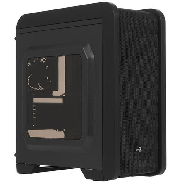 Корпус AeroCool Qs-240 черный БЕЗ НАПОЛНЕНИЯ - купить с доставкой по ...