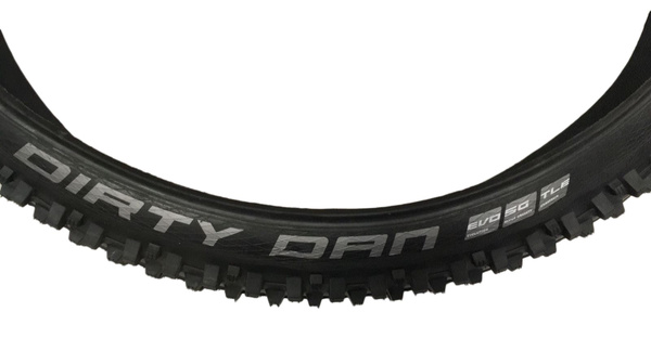 Schwalbe Dirty Dan Tire - 27.5 x 2.35 Tubeless Folding Black Addix UltraSoft
