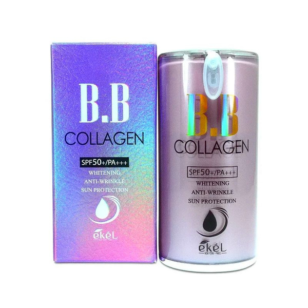 Ekel BB-крем для лица с коллагеном / BB Collagen Whitening Anti-Wrinkle ...