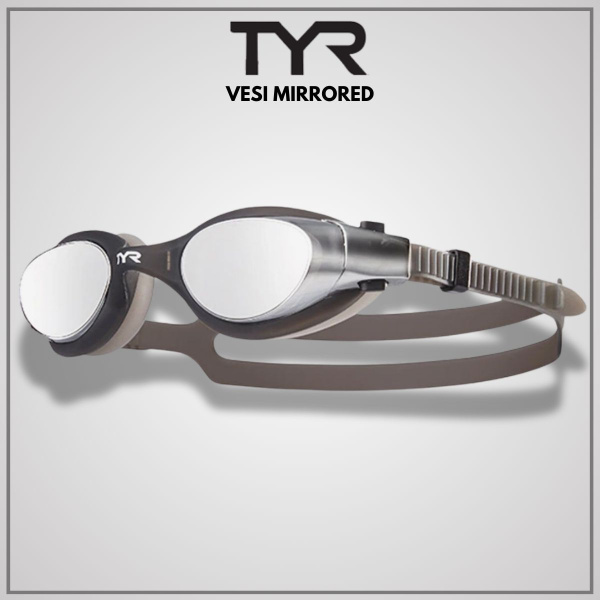 Тренировочные очки для плавания взрослые TYR Vesi Mirrored Adult Fit 16 ...